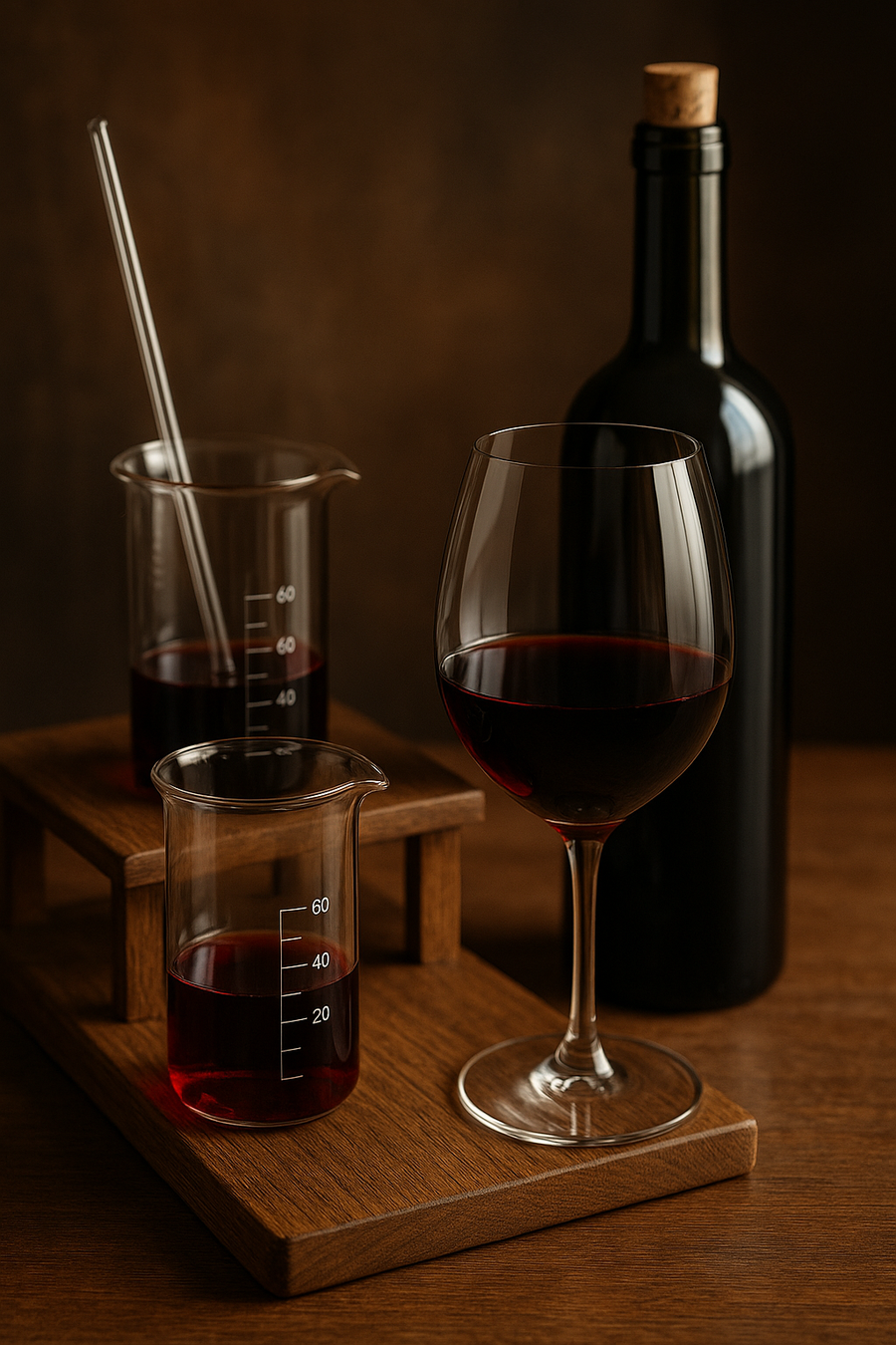 Bordeaux tannins meet Napa's ripe fruit notes