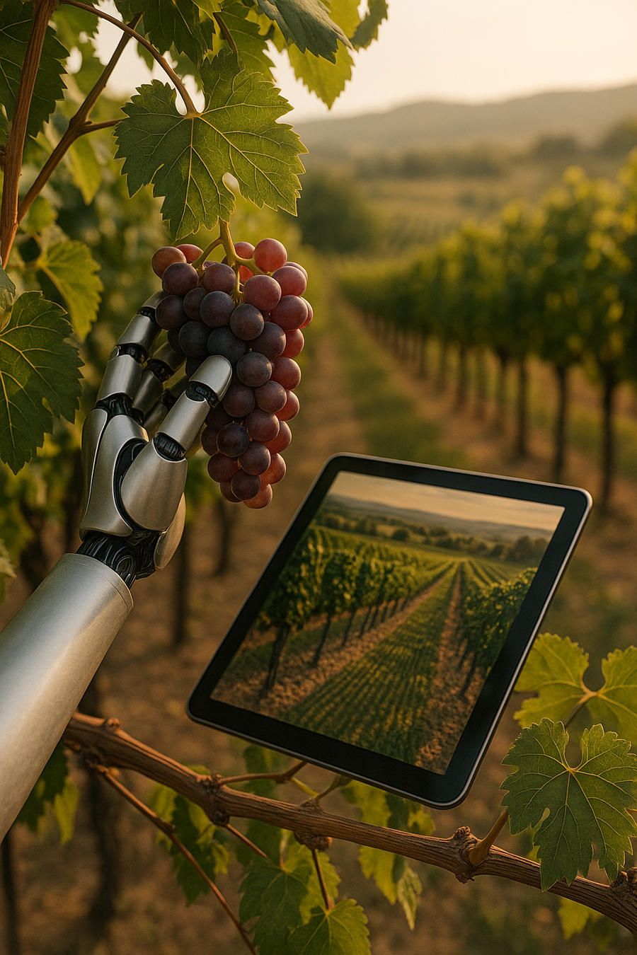 Hybrid grape AI boosts 2025 vineyard health