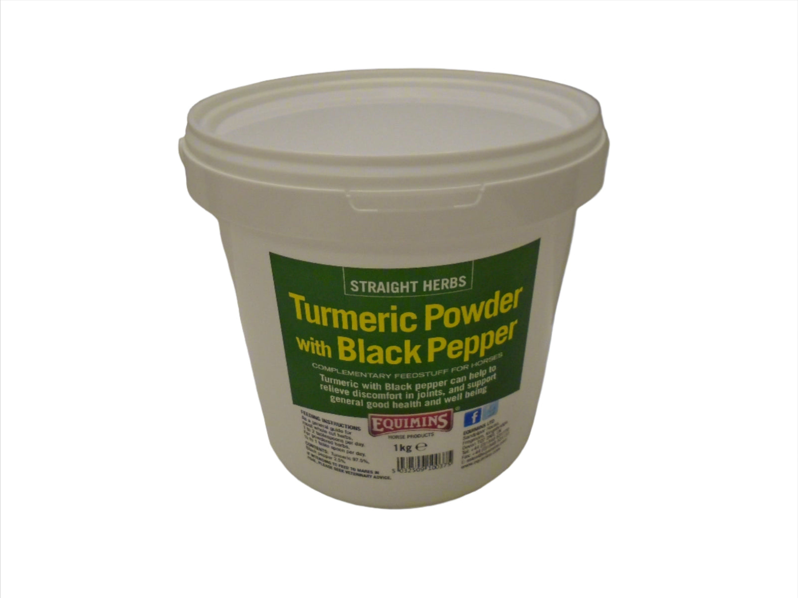 Equimins Straight Herbs Turmeric Powder with Black Pepper