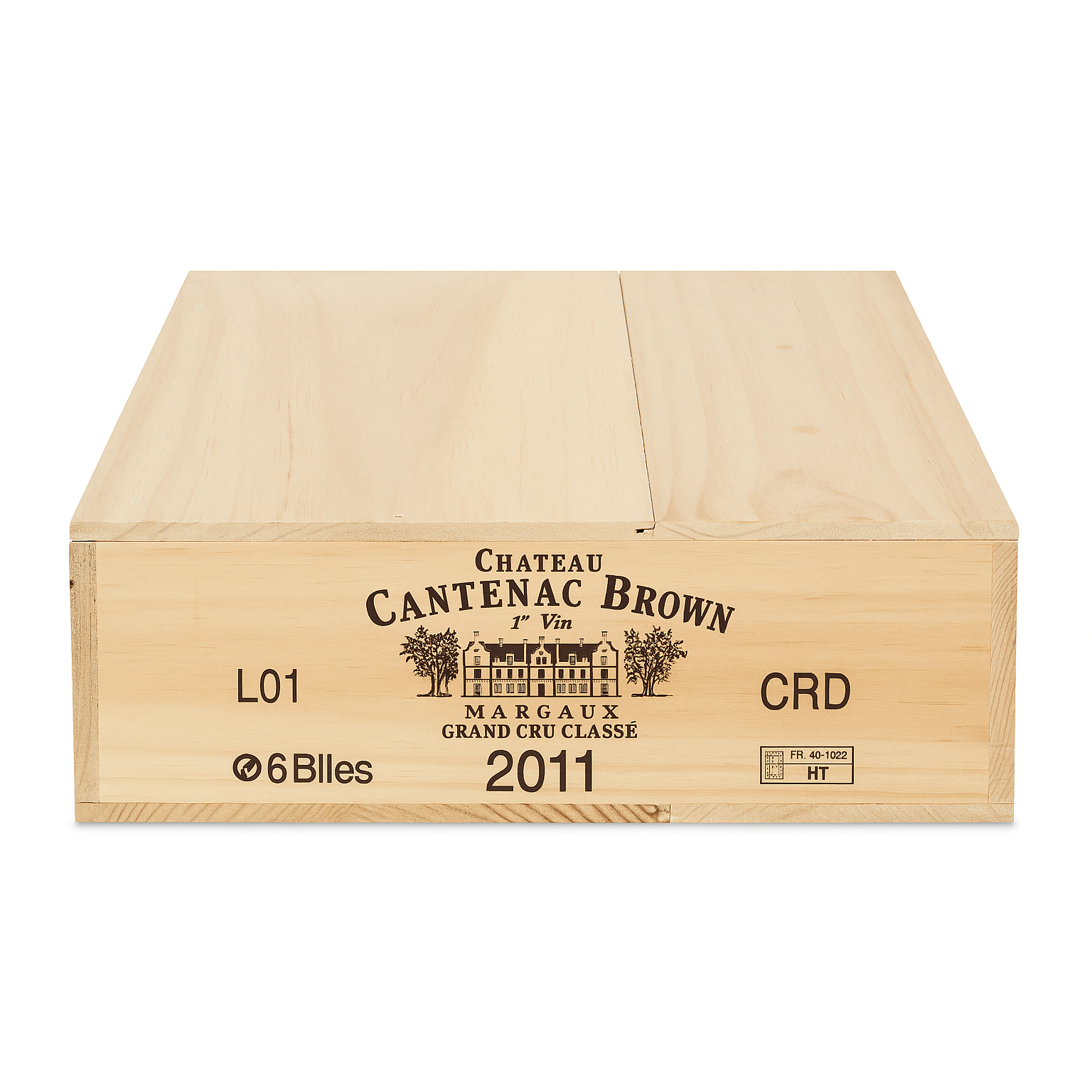 2011 Chateau Cantenac Brown 6 bottles case